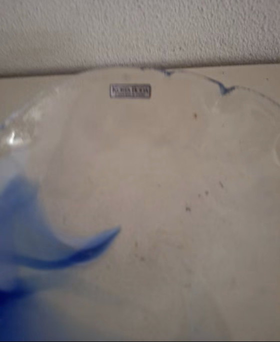 Kosta Boda Glazen Schaal Met Blauwe Accenten – Servies, Glass (photo 2 of 7)