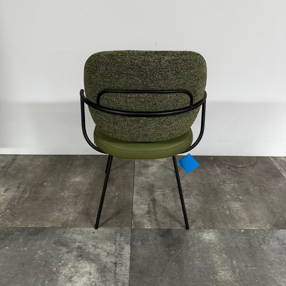 Flip set of 4 – Bert Plantagie, Dining chairs, Textile, Lambskin (photo 4 of 6)