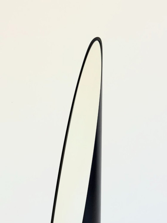 Image 1 of Specchio Unghia nero di Rodolfo Bonetto | Specchio per rossetto