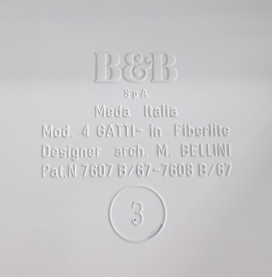 Image 1 of 2 side tables by Mario Bellini for B&B Italia