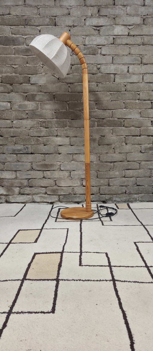 Danish pine floor lamp, 1970