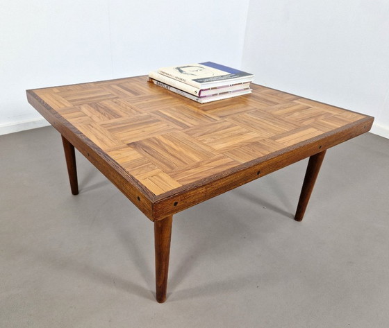 Image 1 of Vintage Parquet Coffee Table | 1960s