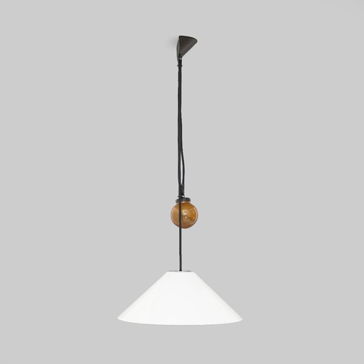 Op en neer kroonluchter "Aggregato" van Enzo Mari voor Artemide, 1970