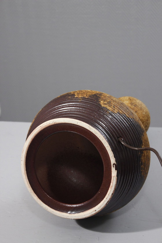 Image 1 of Very large floor lamp base in vintage 1970s ceramic design