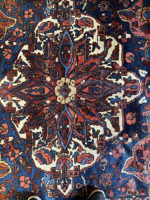 Alfombra persa de excepcional belleza. ¡Limpiada!