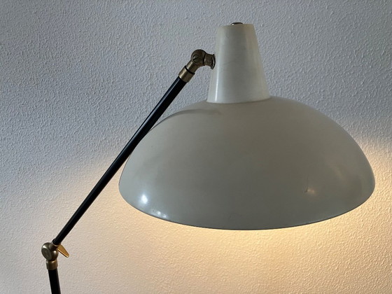 Lampade da terra vintage design Willen van Doorn Culemborg – Metal, Brass (photo 2 of 7)