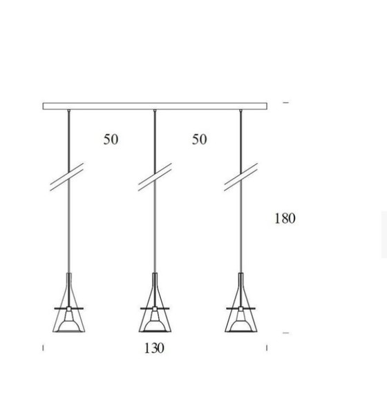 Image 1 of Lampada a sospensione Flute di FontanaArte