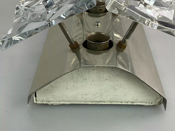 Image 1 of 60's 70's Kinkeldey Wall Light verre Space Age Design 60's 70's