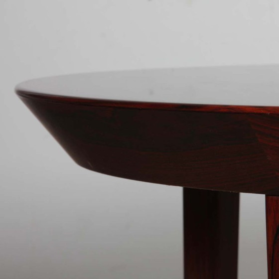 Image 1 of Table ronde extensible par Ole Hald pour Gudme Møbelfabrik, 1960