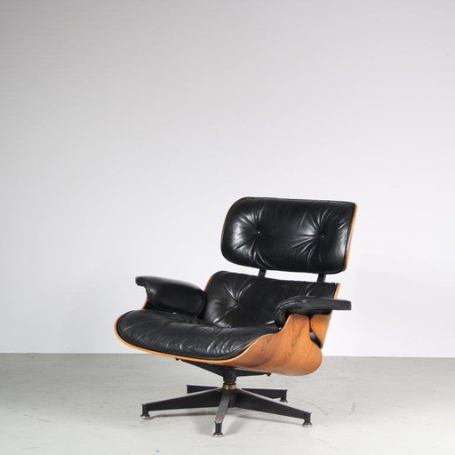 Loungestoel door Charles & Ray Eames voor Herman Miller, VS 1970