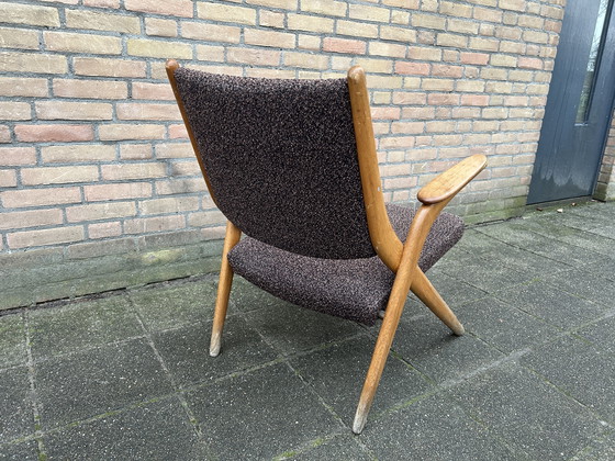 Image 1 of Vintage Deense loungefauteuil uit de jaren 50/60