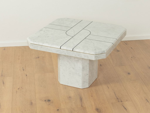  Table basse en marbre des années 1980