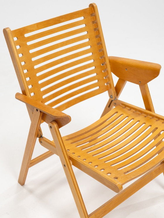 Image 1 of Mid Century Folding Lounge Armchairs Rex Designed by Niko Kralj, Slovenia, 60s