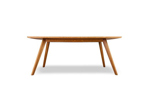 Large Citius dining table by vitamin design, oiled natural oak, 180cm