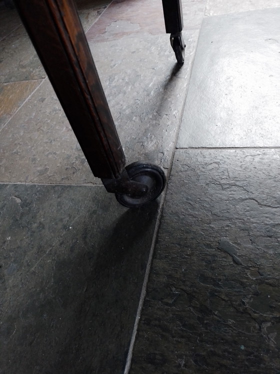 Teetisch / Beistelltisch mit Schublade / Klapptisch – Beistelltische, Wood (photo 2 of 11)