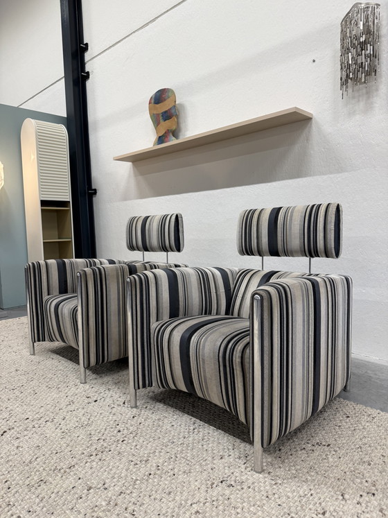 2 Leolux Goncharov Armchair Stripe Fabric – Other (photo 5 of 9)