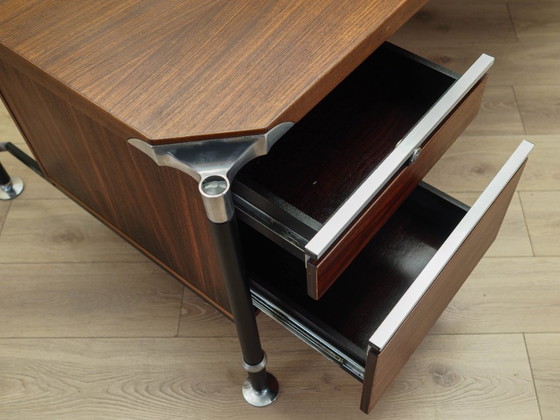 Image 1 of Scrivania in palissandro, design italiano, anni '70, designer: Ico & Luisa Parisi, produttore: MIM Roma