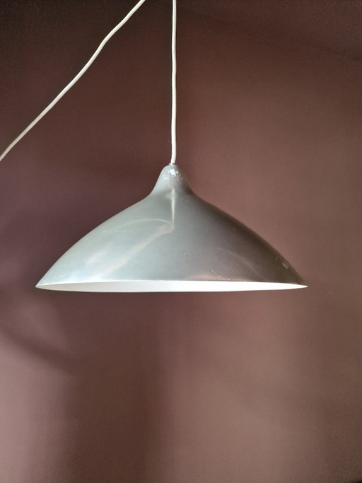 2 Lampade a sospensione Design Vintage Lisa Johansson-Pape – hanglampen, Silver (photo 2 of 10)