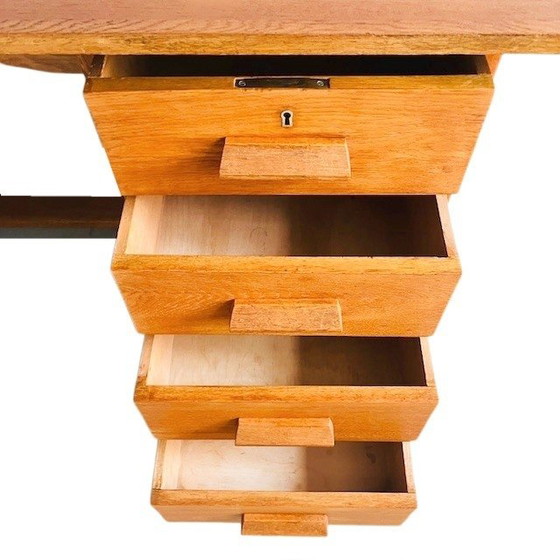 Image 1 of Vintage Amsterdamse school bureau Art deco 1930's