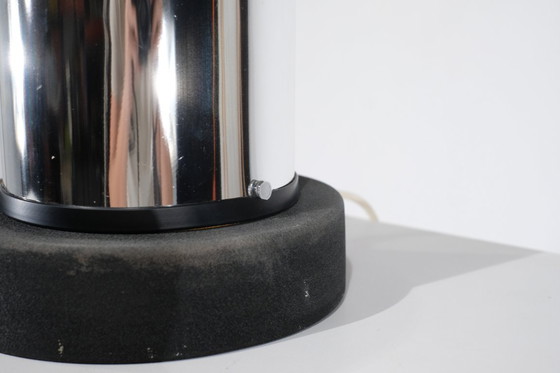 Image 1 of Lampada da tavolo in acciaio di Stilnovo, Italia, anni '70.