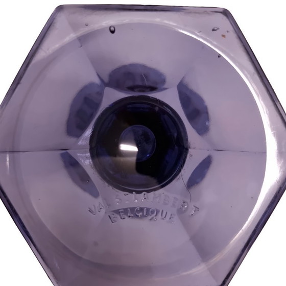 Image 1 of Jarrón Art Decó val saint Lambert lila