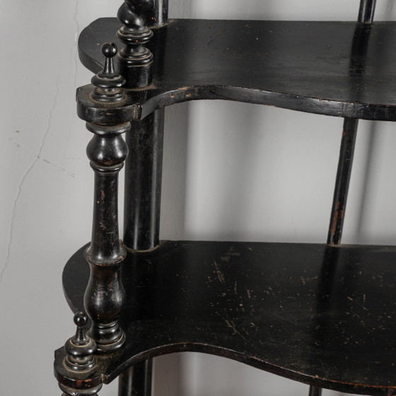 19th Century Étagère Bookcase with Open Shelves – Shelving unit, Klassiek (photo 35 of 39)