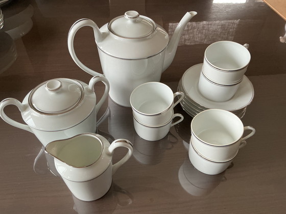 Image 1 of Servizio da caffè e da tavola Limoges da 35 pezzi