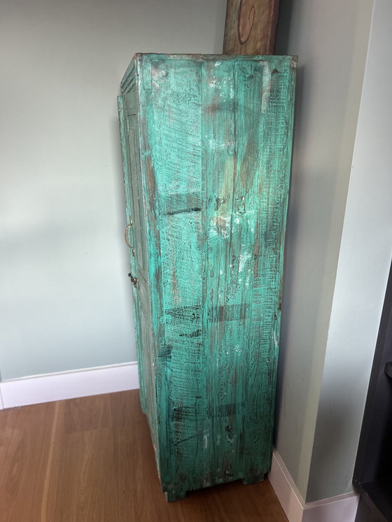 Image 1 of Unique Vintage Indian Cabinet (Almirah) - bohemian eye-catcher