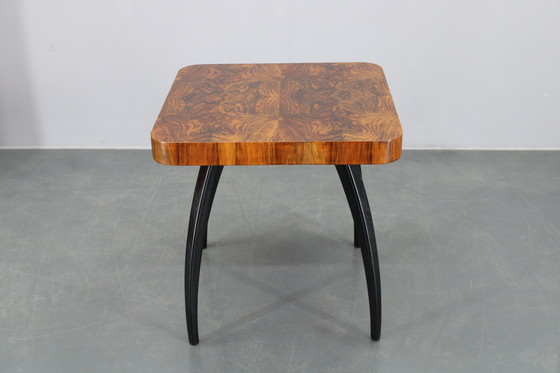 Image 1 of 1940 Jindrich Halabala "Spider" Coffee Table in Walnut Finish, Czechoslovakia