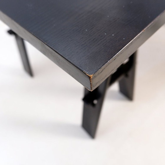 Image 1 of Holztisch von De Pas, D'Urbino, Lomazzi, hergestellt von Acerbis, 1960er Jahre, Italien