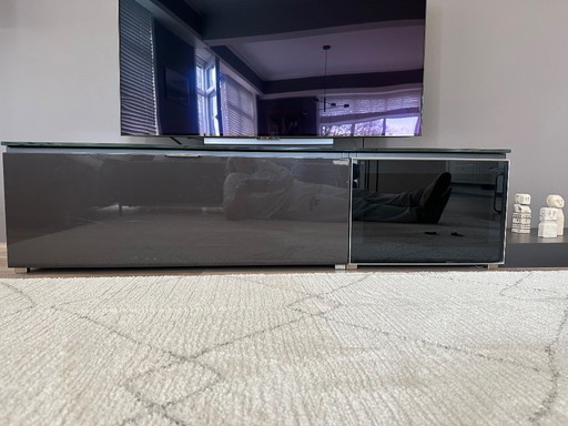 Molteni&C tv cabinet mocha