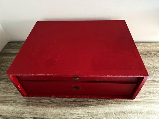 Set di posate Ascinox da 124 pezzi a 2 cassetti