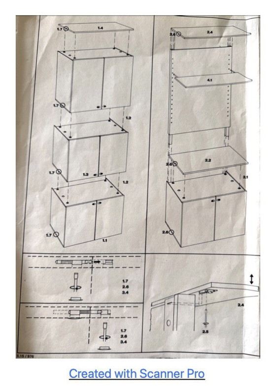 Image 1 of Interlubke Wall Unit Vintage