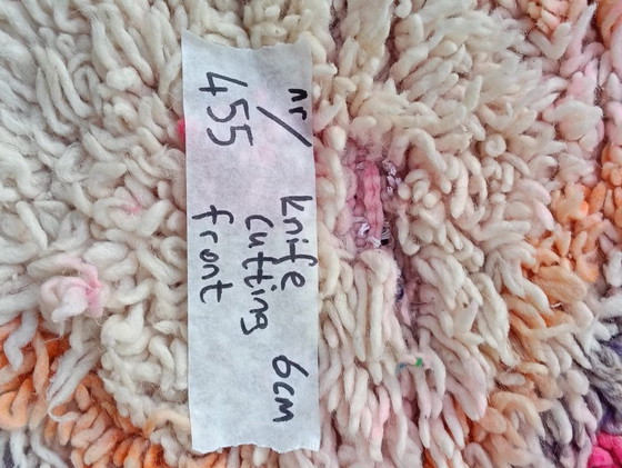 Image 1 of Hand-knotted Berber wool rug 170x77cm