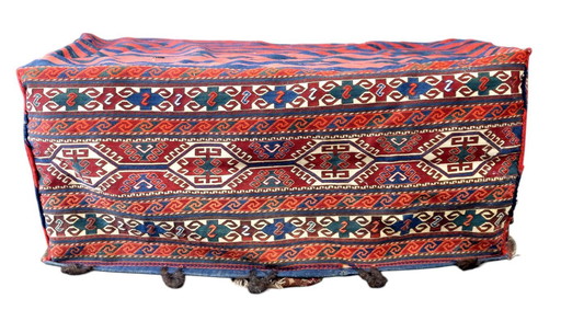Authentic Mafrash, type of bag made by Shahsevan nomads