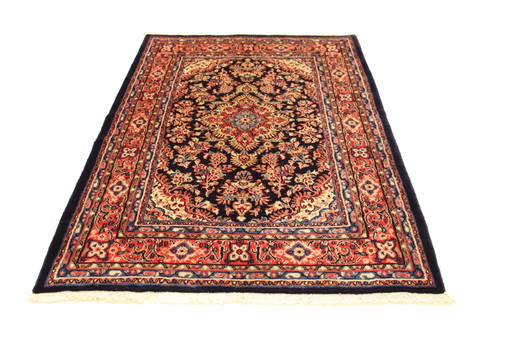 Original Perserteppich Nomaden & Dorf Teppich Hamadan 209 X 128 Cm Top Zustand