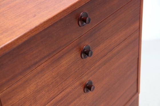 Image 1 of Teak chest of drawers by Borge Mogensen for Karl Andersson and Son