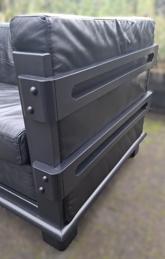 Image 1 of brutalistisches Dreisitzer-Sofa