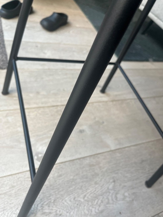 Set di 2 Sgabelli da bar Enzo Luca Scola – Verde Oliva – Textile (photo 4 of 6)