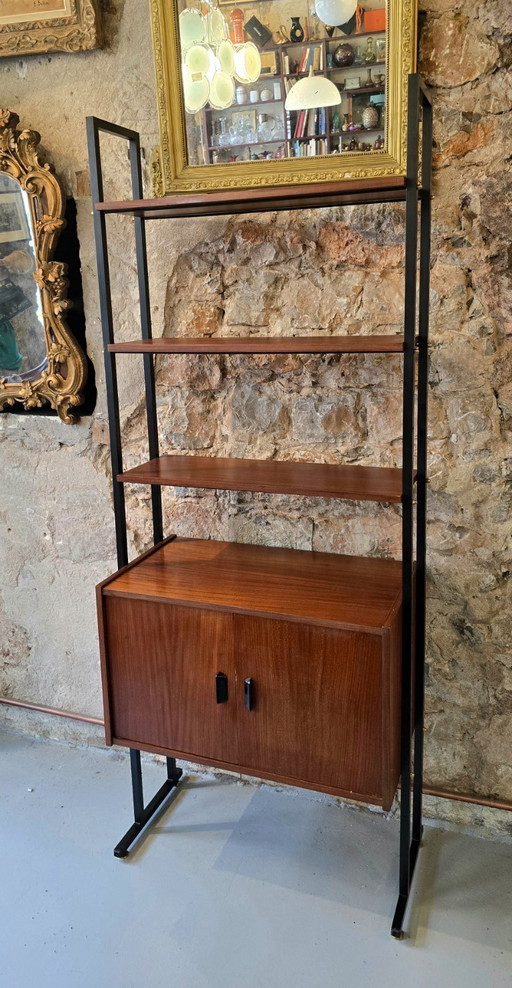 Vintage modernist bookcase / shelf (50s-60s)
