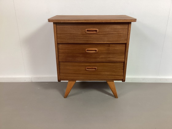 Image 1 of Vintage Teak Drawer Cabinet 1960s