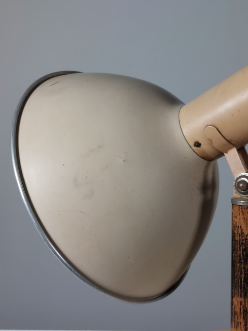 Vintage Osram Vitalux tafellamp/wandlamp, met patina, jaren 1930.