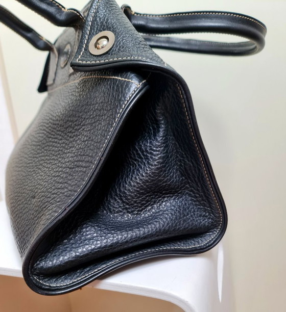 Image 1 of TOD'S Girelli handbag black full-grain leather good condition