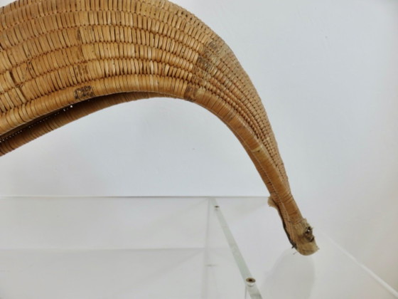 Oude chistera grote handschoen - 62cm - Baskenland, Frankrijk – Decoratieve objecten, Leather, Wood (photo 8 of 16)
