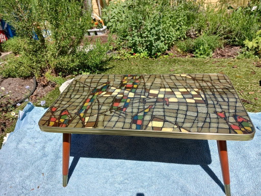 stijlvol vintage bijzettafeltje