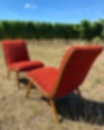 Jens Risom Poltrona Lounge Chair Anni '40 '50 Rosso Boucle Vostra Knoll – Poltrone (photo 20 of 38)