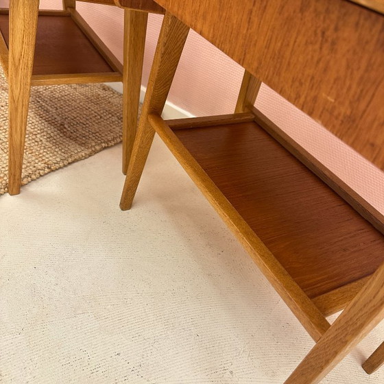 Image 1 of Paire de tables d'appoint fabriquées par Venesta Finland, années 1960