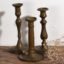 Antique candleholders (c.1920). Set of three #10 – Candle holders (photo 17 of 18)