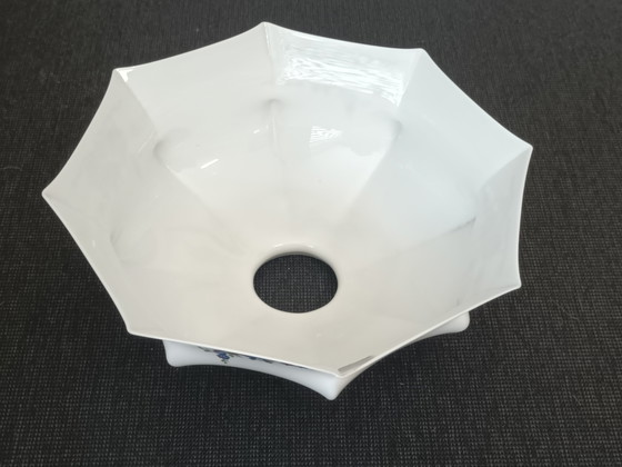 Paralume bianco opalino con fiori – Lampade a sospensione, Glass (photo 4 of 5)