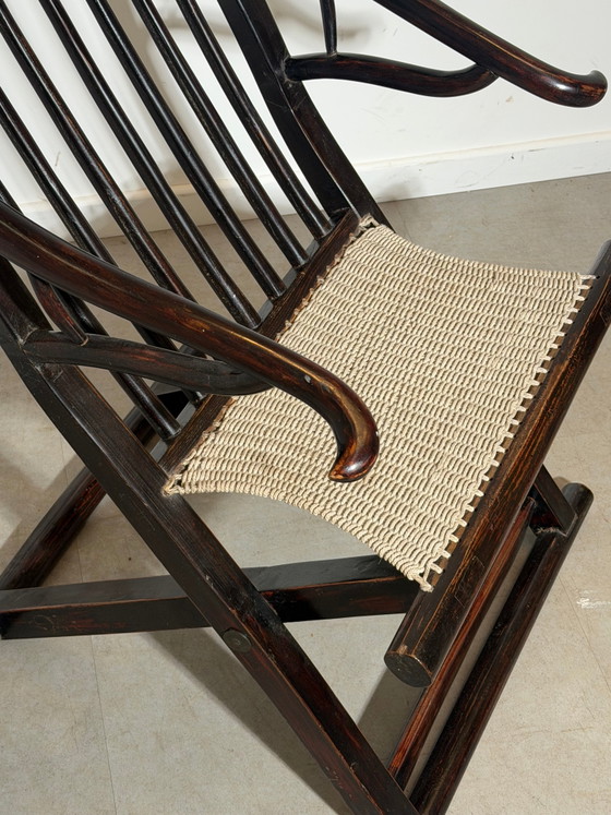 Chinese klapstoel uit de Qing-dynastie – Fujian, China – Fauteuils (photo 5 of 10)